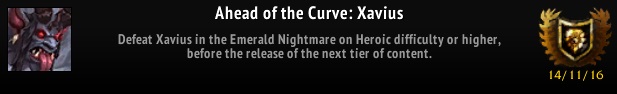 Ahead of the Curve: Xavius